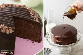 طرز تهیه کیک شکلاتی بدون تخم مرغ / روش پخت کیک خوشمزه با فر و بدون فر