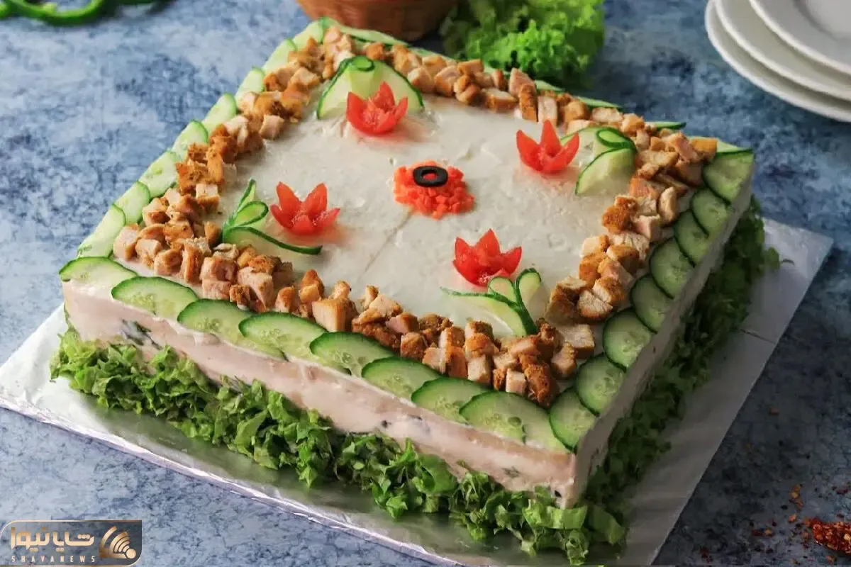 آموزش آشپزی؛ طرز تهیه کیک مرغ
