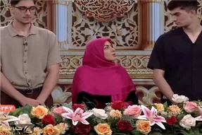 سکانس خندان؛ مقایسه قد المیرا شریفی مقدم با والیبالیست های ایرانی / فقط نگاهش بهشون