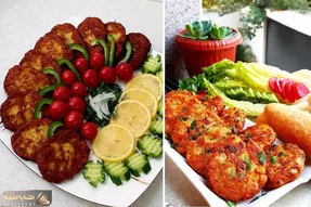طرز تهیه کتلت مرغ ترد و خوش طعم / همراه با سیب زمینی سرخ کرده دیگه حرف نداره