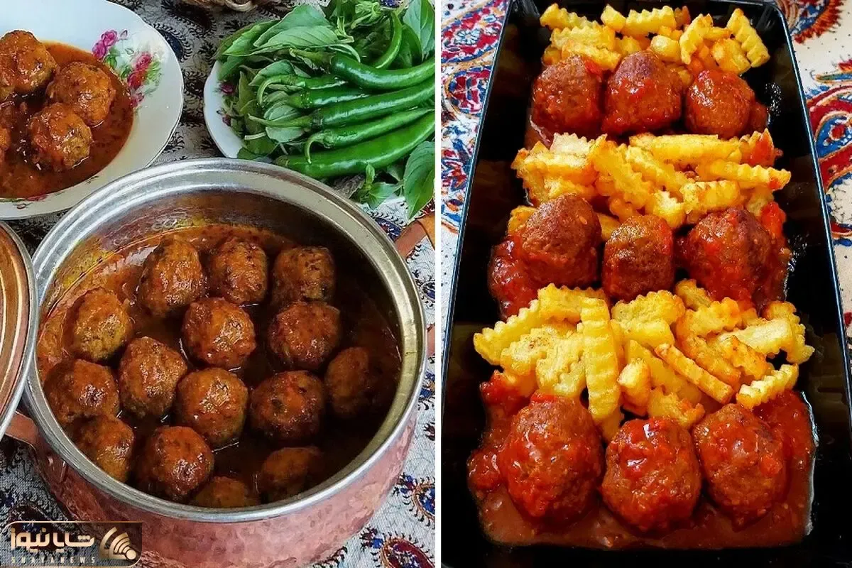 طرز تهیه خوراک کوفته ریزه / این غذای خوشمزه رو با کته آماده کن که حرف نداره