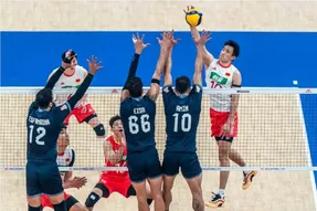 ایران با شکست چین صدرنشین شد؛ صعود والیبال ایران به یک‌چهارم نهایی آسیا