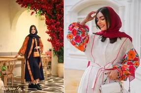 انواع استایل با مانتوهای مجلسی رنگی رنگی؛ دیگه وقتشه تو مهمونیا بدرخشی
