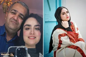 دابسمش های خوشمزه؛ شوخی زیادی خفن هانیه غلامی با باباش فقط نگاه دَدیش دیدنی!