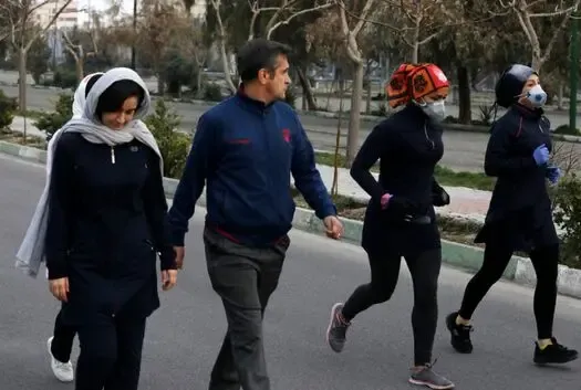 تصاویر خبرگزاری آمریکایی از کرونا در ایران