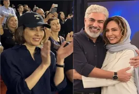 جدایی و طلاق مهدی پاکدل و رعنا آزادی ور بهتان بود؟ / تشویق جانانه همسری رو صحنه