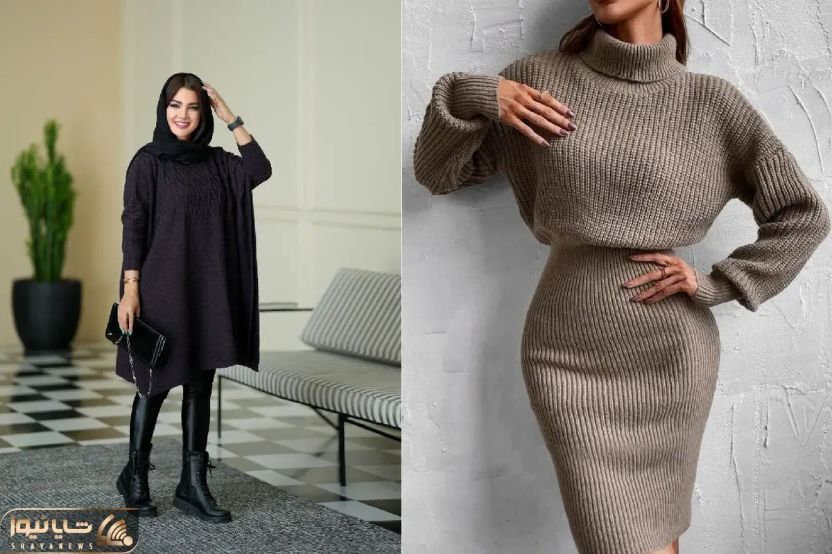 بافت های دوست داشتنی 2024 را بشناسید؛ پاییز از مانتو بافت گرفته تا پلیور ترندی بپوش