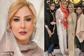 نیوفیس مرجانه گلچین وقتی رو کلی مواد آرایشی اسکی رفته؛ بَلا چه فوکولی پاشونده بیرون!