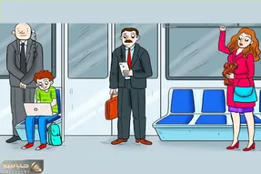 بازی فکری؛ اگه با هوشت زمین و زمان رو بهم زدی بگو کدوم از افراد تو مترو قاچاقچی؟