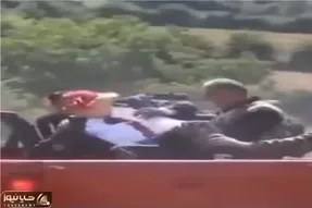 سکانس خندان؛ مانور دستگیری ترامپ میبرتت عرش فقط جوری که انداختنش پشت وانت