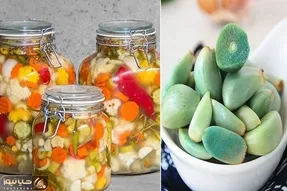 علت تغییر رنگ سیر های داخل ترشی چیه و روش های پیشگیری از آن؛ میشه این سیر ها رو خورد؟