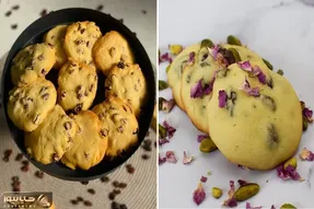 طرز تهیه شیرینی کشمشی ترد و خوشمزه / دستور پخت راحت و اندازه ها با لیوان