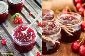 طرز تهیه مربای آلبالو با بهترین دستور + رازهای خوشرنگ شدن و شکرک نزدن