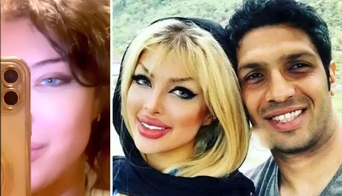 اگزجره ترین سلفی از زنِ سپهر حیدری تو اینستا؛ با وزنه ی سنگین چه بازویی ساخت!