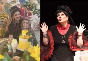 سورپرایز لاکچری بهاره برای تولد مامان پروینش؛ اکستنشن موهاشم مال کاناداس!
