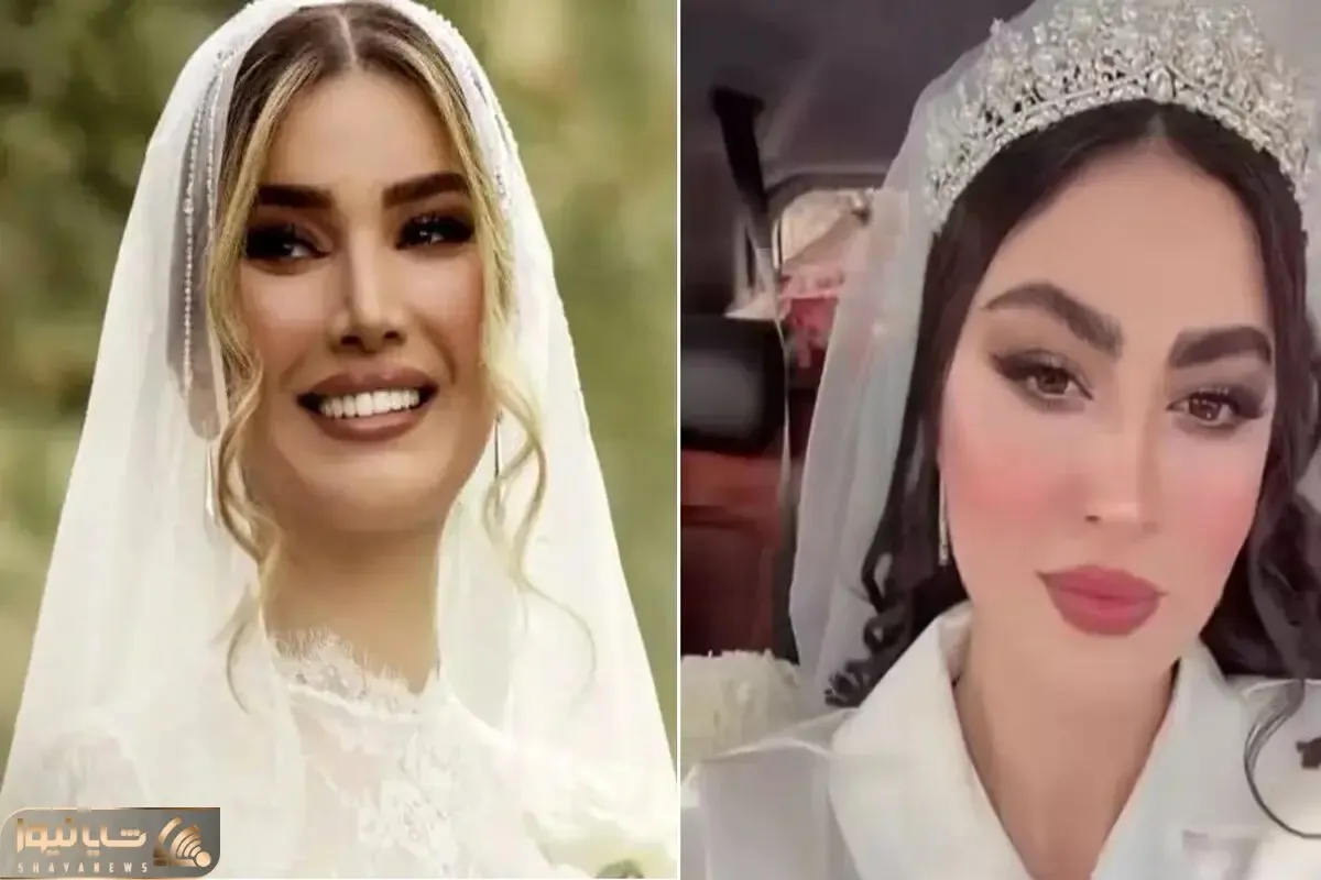 سکانس هنرمندانه؛ رنگ مالیدن دوتا تازه عروس مریم مومن و متین به هم چون رقیب شدن