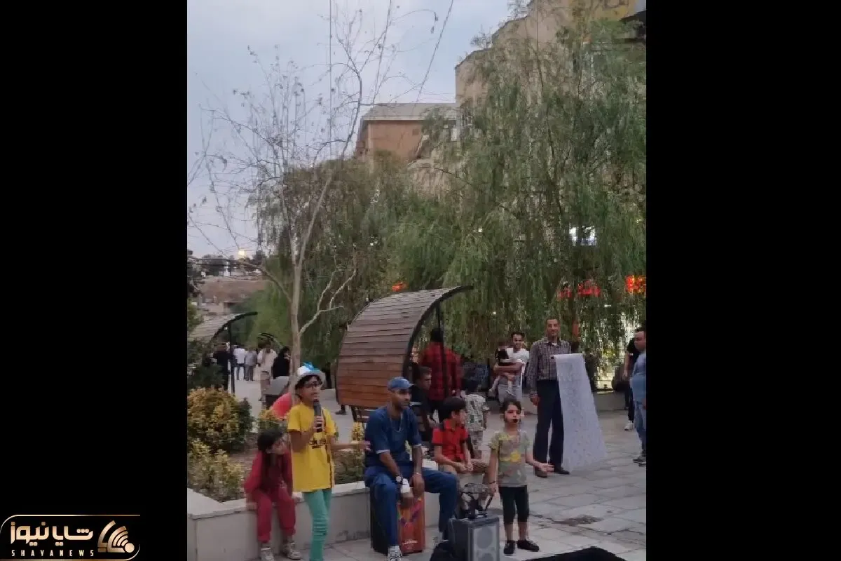 آواز خیابانی؛ بچه مچه ها چه دلپذیر آهنگ دونه دونه محسن ابراهیم زاده رو میخونن باریکلا