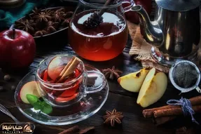 کافی شاپ خونگی با دمنوش میوه ای خوش طعم و عطر که تو تابستان دلبری میکنه!