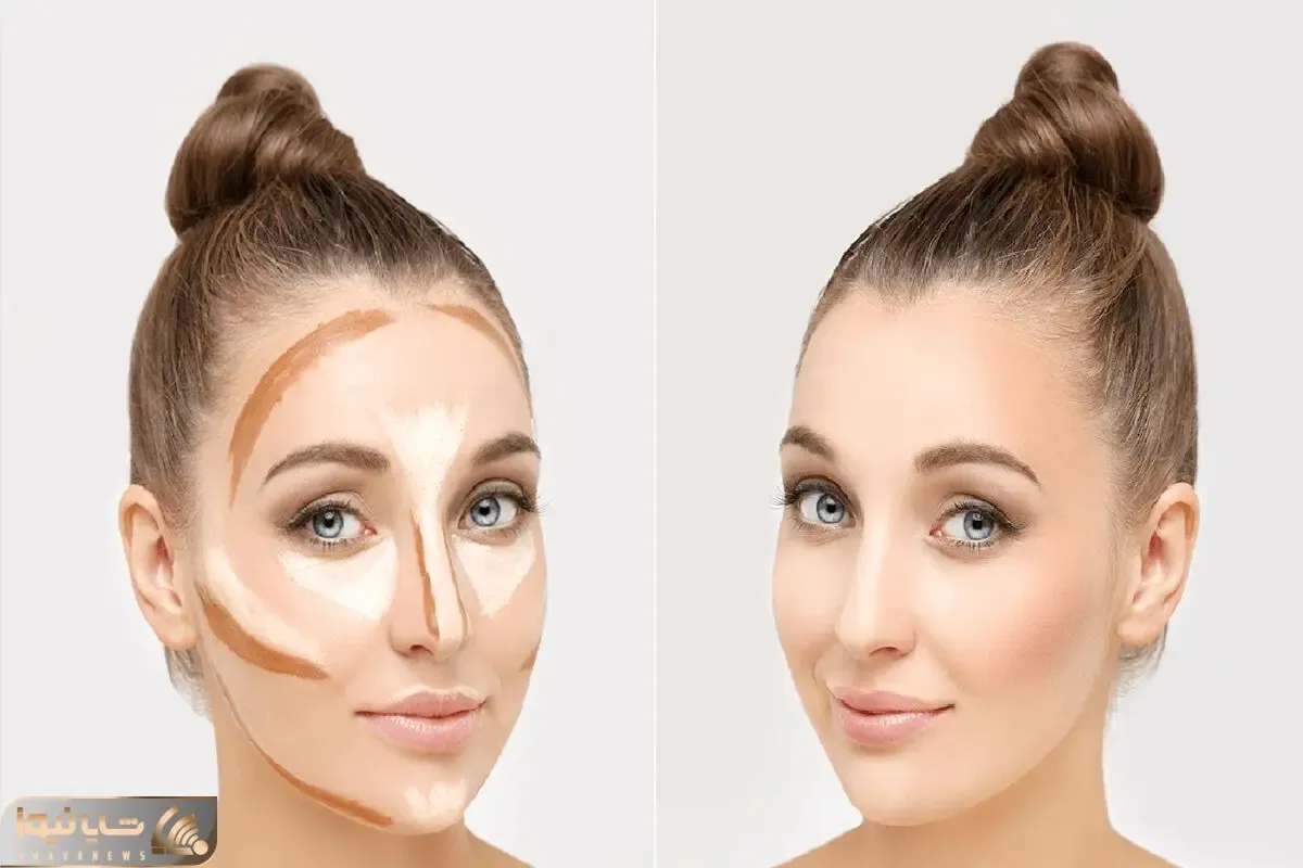 ترفندای ساده کانتورینگ بینی؛ با چند تا حرکت یه بینی قلمی و جذاب بساز و کیییفشو ببر!