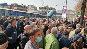 بازداشت یک بازنشسته در تجمع روز گذشته