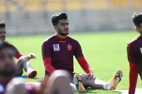 محمد شریفی ستاره پرسپولیس مقابل ماشین سازی
