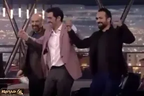 آواز اصیل؛ تو برنامه ساز میزنن کردی شهاب حسینی با بازیگرای پایتخت می رقصه
