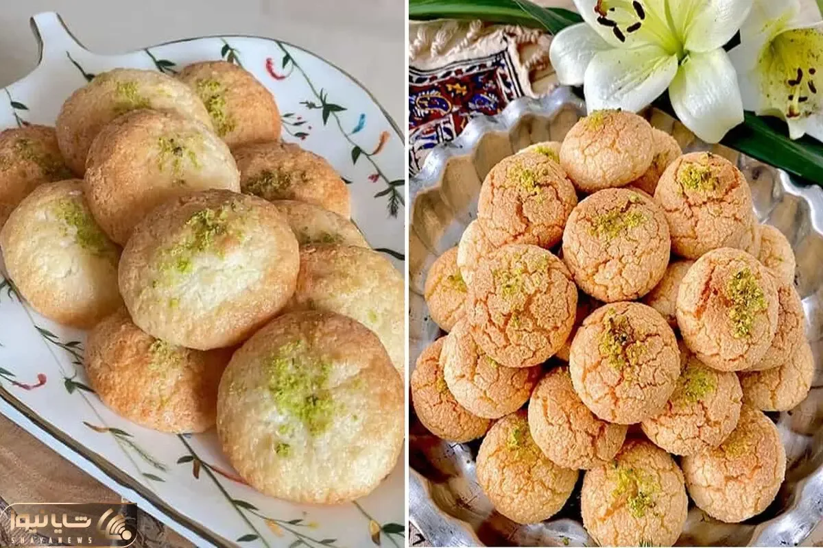 طرز تهیه شیرینی نارگیلی / خوشمزه ترین شیرینی که راحت و سریع آماده میشه