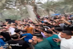 آواز شاد؛ پارتی مردا لای نخلای جنوب با چشم و دلوم روشن رقصو میندازه کمرت جا سوزنم نی