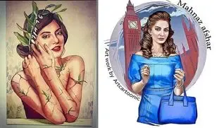 عکس های عجیب خانم بازیگر؛ پروژه جدید مهناز چیست؟+ عکس