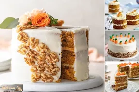 طرز تهیه کیک هویج با کرم پنیری؛ با این کیک جذاااب برید به استقبال شب یلدا