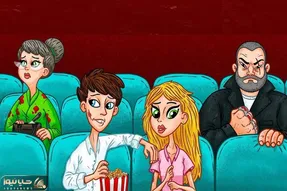 بازی فکری؛ اگه دست باهوشارو از پشت بستی بگو کدوم از این افراد که تو سینما هستن آدم کشن؟