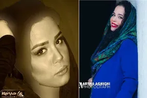 دوران دبیرستان ملیکا شریفی نیا / ژنی که اول به پدر رفت و شد صد کیلو بعد شد مامی