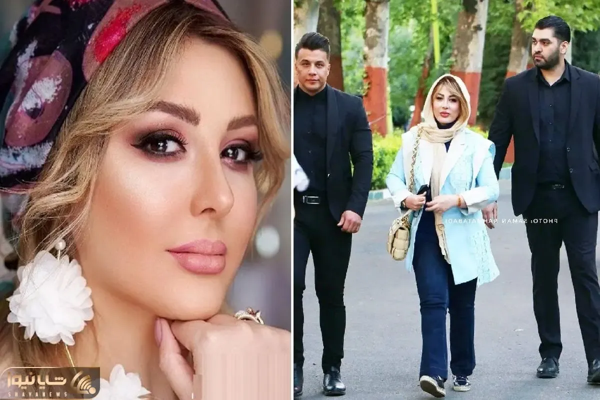 نیوشا ضیغمی یه جنگل پاشوند رو مانتوش و با کفش پاشنه صَدش کشید بالا؛ فیسش بَد ژله ایه!