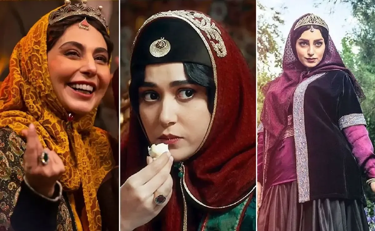 گرد و خاک سریال جیران به روسریِ خانوماش کشید؛ دلیل باحالی که همشون روسریشونو میدن عقب!