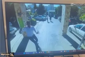 سکانس خندان؛ حرکت غیورمردانه نگهبان بیمارستان برا جلوگیری از فیلمبرداری روده بر کنندس