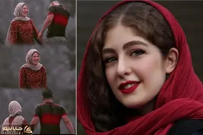 الیکا ناصری بازیگر اَبرای یاغی پشت صحنه جولون میده آس؛ فِیسش انگار دست مایه اروپاست!