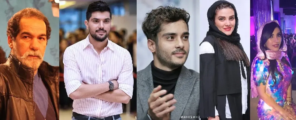 عکس لو رفته از دو خواهر سینا مهراد و ساعد سهیلی!