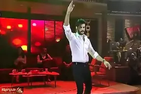 آواز شاد؛ ملت با رقص خفن بوراک همسر هانده ارچل با آهنگ ایرانی رفتن تو اغماء دستمریزاد