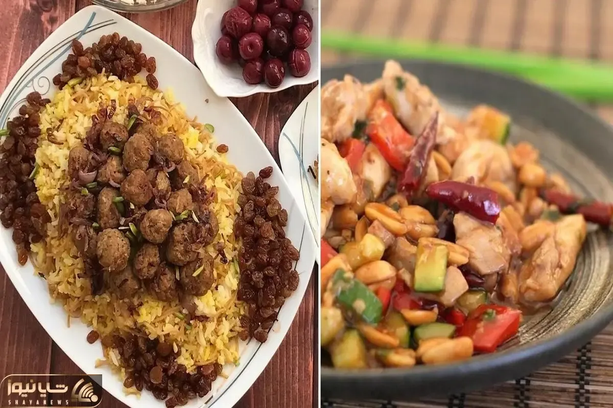 کدبانو جون از الان به فکر ناهار و شام پنج شنبه باش؛ پیشنهادم رشته پلو و خواراک مرغِ
