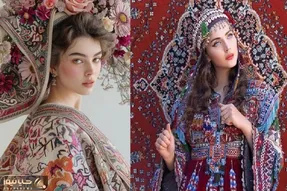 تاثیر فرش ایرانی بر طراحان لباس خارجی /  اینفلوئنسر ایرانی تو فستیوال فرش پوشید
