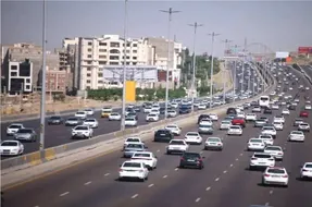 ۴ محور مواصلاتی تهران و البرز در ترافیک نیمه سنگین