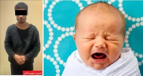 جنایت به خاطر گریه، پدر سنگدل نوزاد ۹ ماهه‌اش را با مشت کُشت!