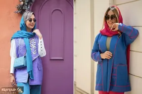 یه عالمه استایل شیک با مانتوهای رنگی پَنگی؛ اینجوری یه رنگی رنگی شیکول میشی!