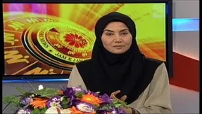 پوشش عجیب و متفاوت خانم گوینده خبر