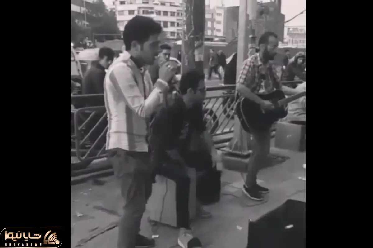 آواز خیابانی؛ ببینید پسره و اکیپش چه آهنگ خارجکی میکنن ملت رو بردن تو کما