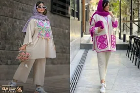 رنگ مانتو مناسب تابستانی برای پوست گندمی/ با این رنگ مانتو تابستونو با جذابیتت بترکون