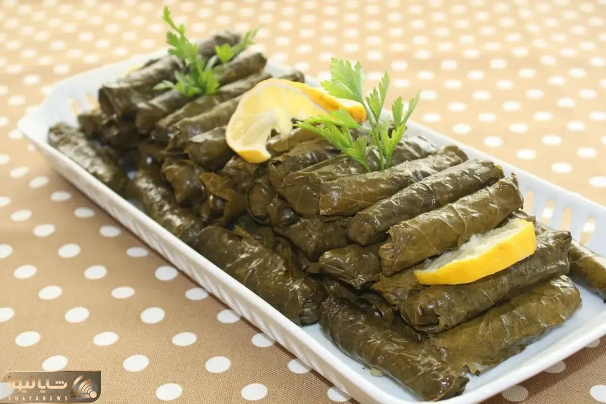 آشپزی حرفه ای؛ دستور عالی واسه دلمه برگ مو میشه خوشمزه ترین دلمه ای که تا حالا خوردی