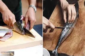 سیر تا پیاز تمیز کردن ماهی بی دردسر/ بدون اینکه کل خونرو بو برداره ماهی رو تمیز کن