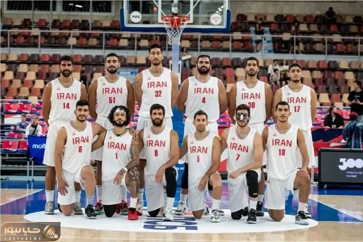 پیروزی مقتدرانه ایران برابر عراق دردیدار انتخابی جام جهانی بسکتبال ۲۰۲۷