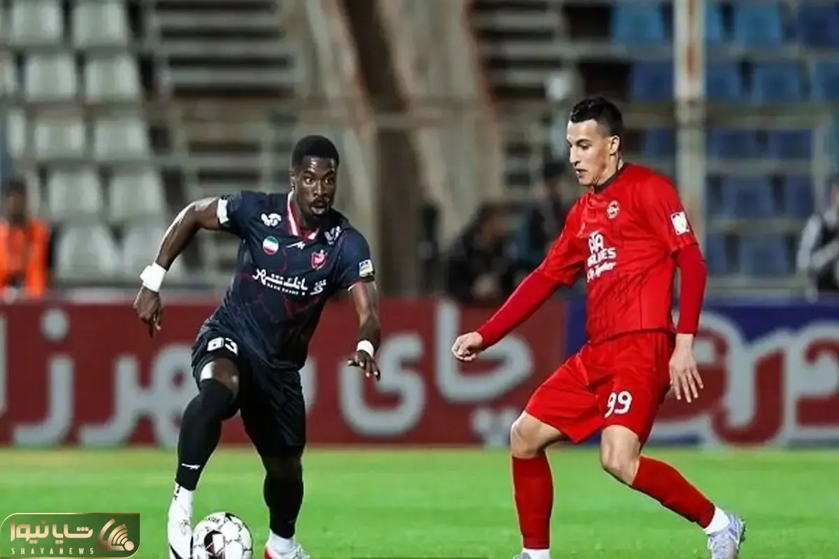 اعتراض تراکتور به داور بازی با پرسپولیس
